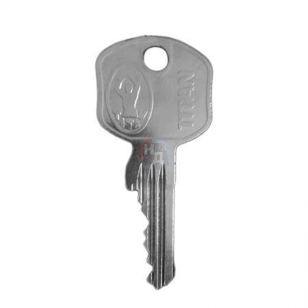 Цилиндр Titan K1 ML 95 (55x40T) ключ-тумблер латунь