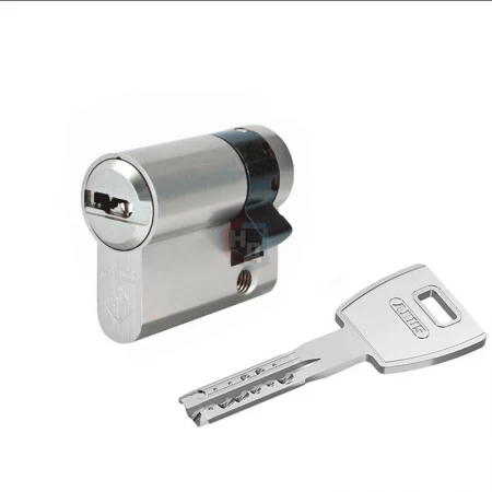 Цилиндр Abus X12R 45 (35x10) ключ-половинка никель