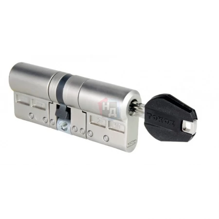 Цилиндр Tokoz PRO 400 Hard 128 (63x65) ключ-ключ никель