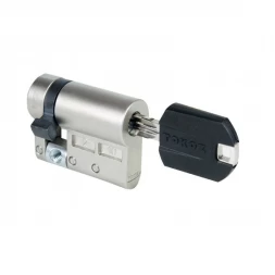 Цилиндр Tokoz PRO 300 50 (40x10) ключ-половинка никель