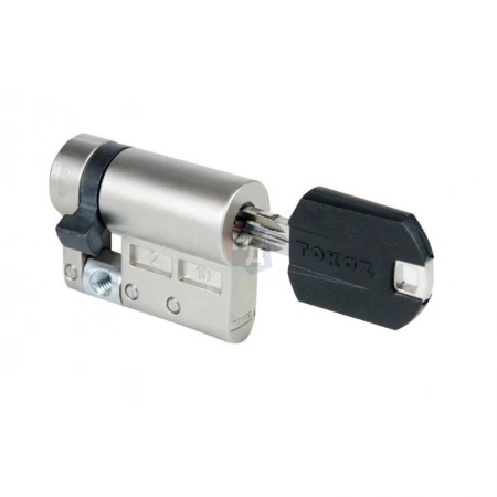 Цилиндр Tokoz PRO 300 50 (40x10) ключ-половинка никель