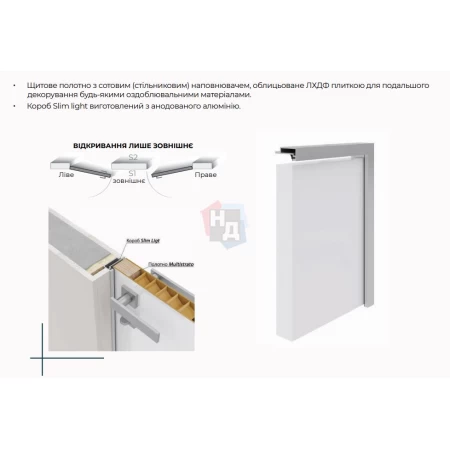 Двери скрытого монтажа Comeo Porte Multistrato