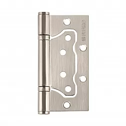 Петля дверная накладная Fuaro 300-2BB 100*64*2 никель матовый (узкая)