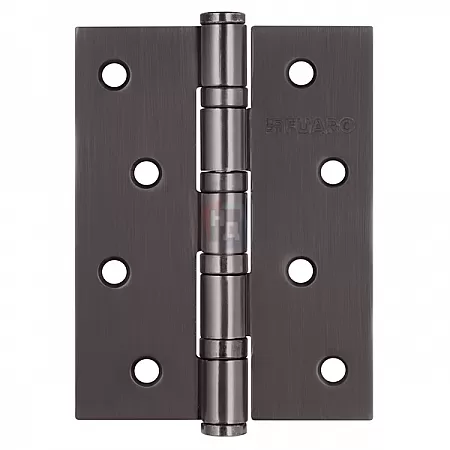 Петля дверная врезная Fuaro 4BB 100*75*2.5 графит
