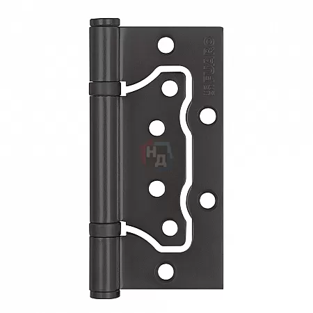 Петля дверная накладная Fuaro 500-2BB 100*75*2.5 графит
