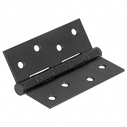 Петля дверная врезная Fuaro 4BB 100*75*2.5 черный