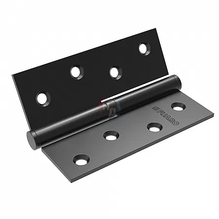 Петля дверная врезная Fuaro 413-4 100*75*2.5 черный левая