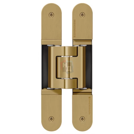 Петля дверная скрытая Simonswerk TE 540 3D золото матовое (047)