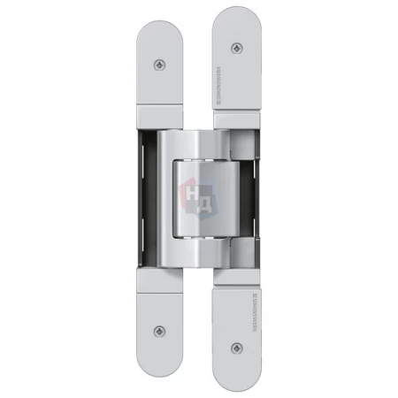 Петля дверная скрытая Simonswerk TE 645 3D хром серебро (124) F1