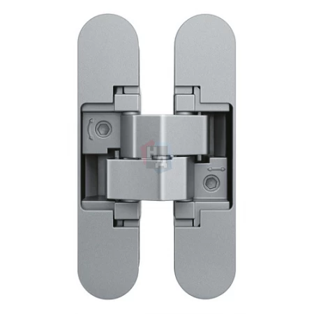 Петля дверная скрытая ANSELMI AN 107 3D С60 c доводчиком хром матовый