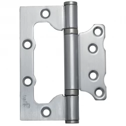 Петля дверная накладная Safita 100*75*3 2BB MSC хром матовый