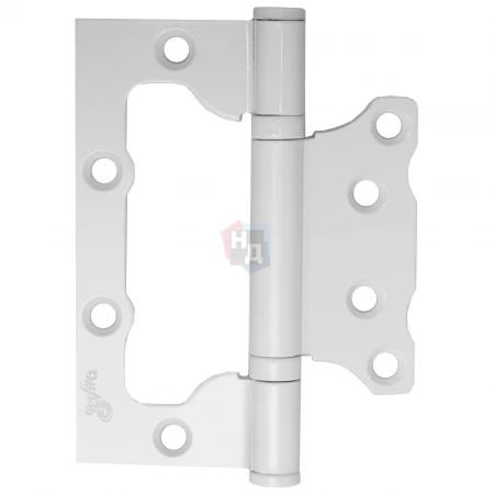 Петля дверная накладная Safita 100*75*2.5 2BB WHITE белый