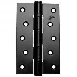Петля дверная врезная Safita 125*75*3 4BB BLACK черный
