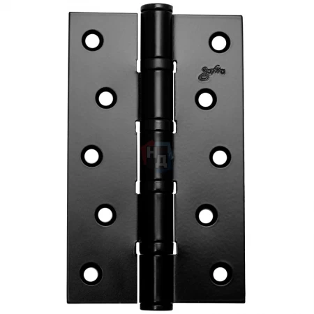 Петля дверная врезная Safita 125*75*3 4BB BLACK черный