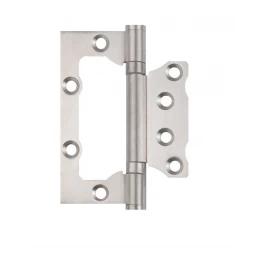 Петля дверная накладная SIBA 2BB 100*75*2.35 SN никель матовый универсальная