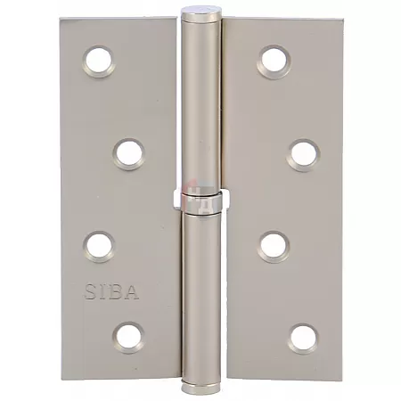 Петля дверная врезная SIBA 1BB 100*75*2.5 SN никель матовый правая