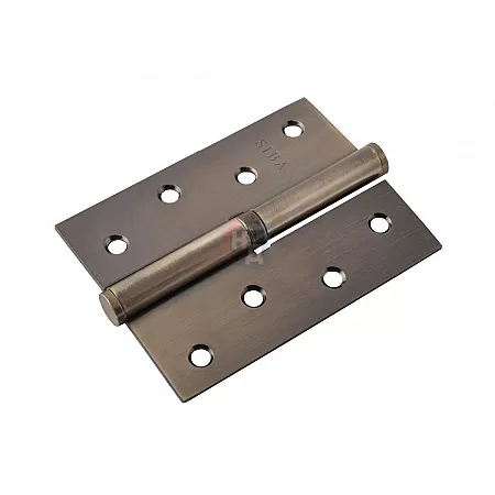 Петля дверная врезная SIBA 1BB 100*75*2.5 AB бронза античная левая