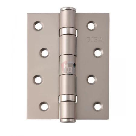 Петля дверная врезная SIBA 2BB 100*75*3 PN никель перламутровый универсальная (усиленная)