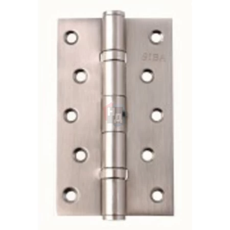 Петля дверная врезная SIBA 2BB 125*75*3 SN никель матовый универсальная (усиленная)