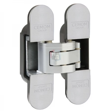 Петля дверная скрытая Cemom Estetic 978 3D-ME - 8060 хром матовый