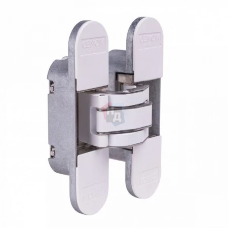 Петля дверная скрытая Cemom Estetic-80A - 9016 белый