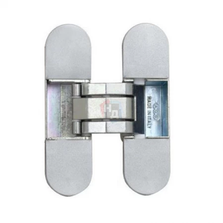Петля дверная скрытая AGB Eclipse 2.0 silver никель оцинкованный (E30200.03.25)