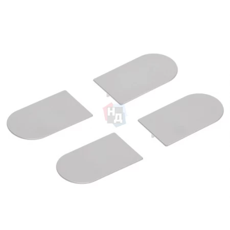 Комплект колпачков для петли Eclipse 3.2 AGB хром матовый (E30200.16.34)