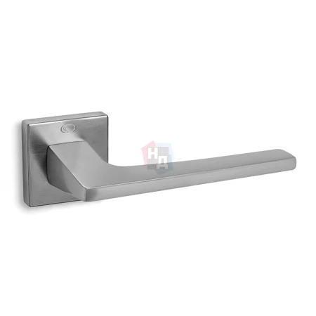 Дверная ручка Convex 1495 хром матовый
