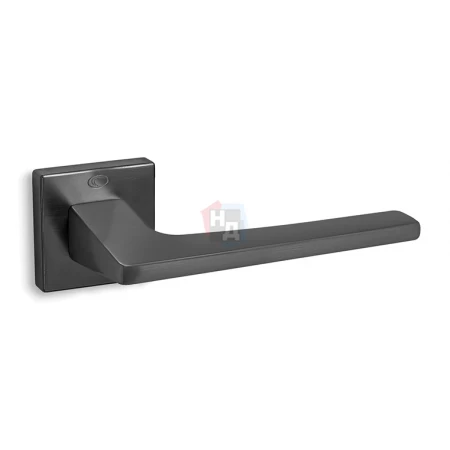 Дверная ручка Convex 1495 черный матовый