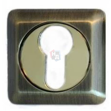 Накладка PZ Apecs DP-C-05-SQUARE-AB бронза