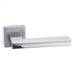 Дверная ручка System LARISSA 100 CBM-CR/CBM хром матовый - хром