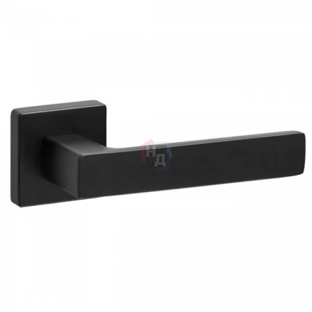 Дверная ручка System FOSIL 124 AL6 черный матовый