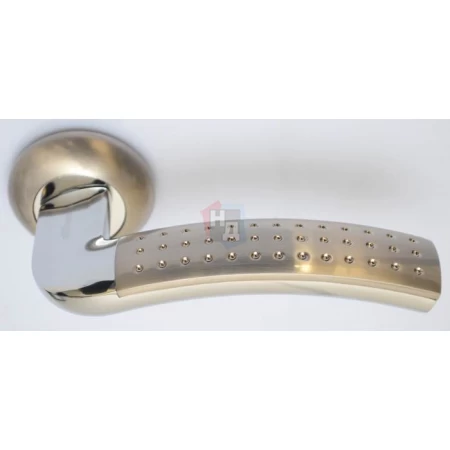 Дверная ручка Armadillo Libra LD26-1SN/CP-3 матовый никель/хром