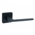 Дверная ручка Trion Decco 74 AL-AL MB (BLACK) черный матовый