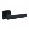 Дверная ручка Trion Libera 74 AL-AL MB (BLACK) черный матовый