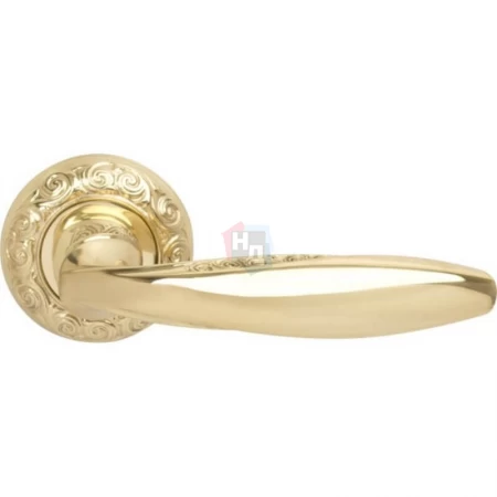 Дверная ручка Fimet Anna 177-250F F01 полированная латунь