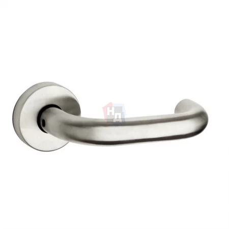 Дверная ручка Fimet Inox 101-236 F60 с накладками WC нержавеющая сталь