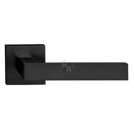 Дверная ручка Tupai Square Q 2275 5SQ-153 черный матовый