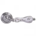 Дверная ручка Fimet Flora 147P-269 F04 хром/фарфор