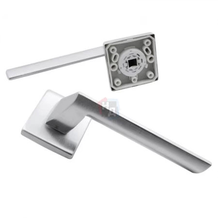Дверная ручка Fimet Pura 1352-211B F05 матовый хром