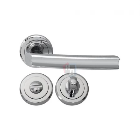 Дверная ручка RDA Verona 5253 (4880) WC/PC хром