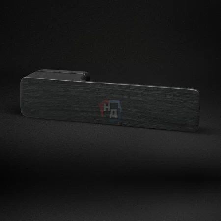 Дверная ручка M&T Minimal 087567 Cr-K черный брашированный