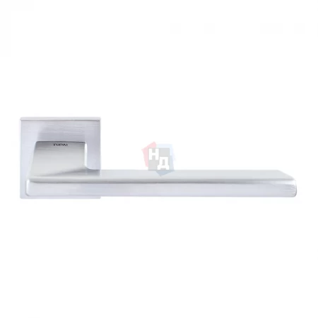 Дверная ручка Tupai Vizion 4140 Q-96 хром матовый