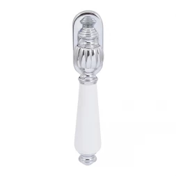 Ручка оконная Fimet Michelle 106P D.K. F04 хром/белый фарфор