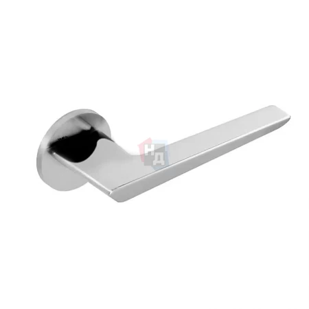 Дверная ручка Tupai 4154 5S-03 хром полированный