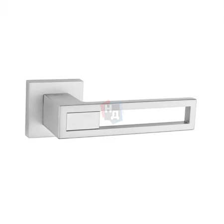 Дверная ручка Tupai BURACO 1 2737 Q-96 хром матовый