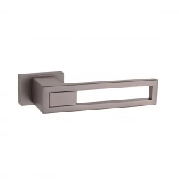 Дверная ручка Tupai BURACO 1 2737 RT-142 никель матовый
