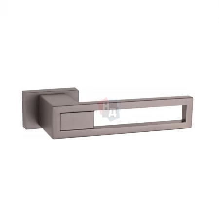 Дверная ручка Tupai BURACO 1 2737 RT-142 никель матовый