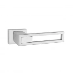 Дверная ручка Tupai BURACO 1 2737 RT-96 хром матовый