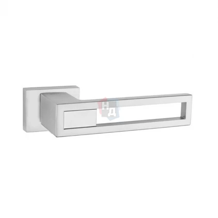 Дверная ручка Tupai BURACO 1 2737 RT-96 хром матовый